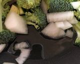 A picture of step 7 of Green Veg StirFry with Beanshoots.