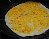 A picture of step 8 of Rozina’s Persian calzone pizza.