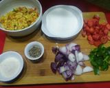 A picture of step 1 of Chicken soup with dumpling.