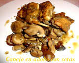 Foto del paso 9 de la receta: Conejo en adobo con setas