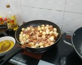 Hình bước làm 3 của món Thịt kho trứng cút