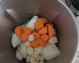 Foto del paso 2 de la receta: Crema de calabaza 🎃 en click chef o en olla convencional