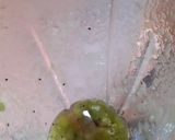 A picture of step 2 of Kiwi soda combo.