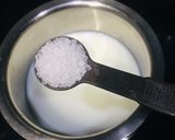 A picture of step 3 of Samak Chawal/ Moraiyo ki Kheer.
