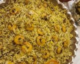 عکس مرحله 1 از دستور میگو پلو بوشهری😋