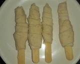 A picture of step 9 of Soya chaap sticks.