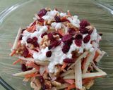 A picture of step 4 of Carrot and Apple Salad.