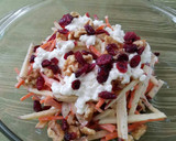 A picture of step 4 of Carrot and Apple Salad.