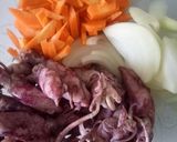 Foto langkah ke 1 dari resep Sambal cumi wortel.