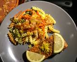 Spicy Salmon w/ Lemon Pepper Pasta recipe step 5 photo