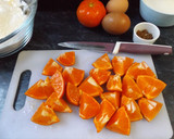 Foto del paso 1 de la receta: Budín de mandarinas con nueces
