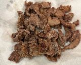 A picture of step 4 of Mongolian Beef.