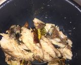 A picture of step 2 of Easy Efo Riro with poundo yam.