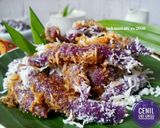 Foto langkah ke 2 dari resep Cenil Ubi Ungu.