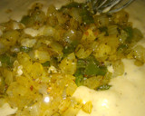 Foto del paso 8 de la receta: Salsa Blanca, cebolla y pimiento verde