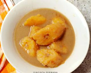 Kolak pisang dan es campur - Step 4