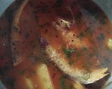 A picture of step 5 of Pabda Fish curry.