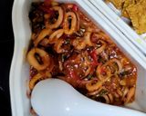 Foto langkah ke 5 dari resep Cumi Saos Padang.