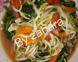 Foto langkah ke 6 dari resep Tumis Bayam Tauge Ala Zahara.