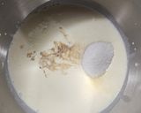 Foto del paso 13 de la receta: 🍰 Torta Chajá 🍑 Mega torta de durazno, crema, dulce de leche y merenguitos