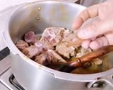 A picture of step 4 of Mutton Salan 😋.