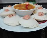 A picture of step 6 of Rice & Urad dal Idli.