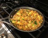 A picture of step 7 of Fish Fried Rice.