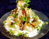 A picture of step 4 of Rayal suji dahi vada.