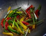 Foto del paso 6 de la receta: Spaghetti con verduras al wok (estilo oriental con salsa yakisoba)