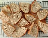 Foto langkah ke 17 dari resep Oregano Basil Cheddar Sourdough Bread (Oven Tangkring).
