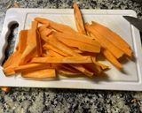 Foto del paso 1 de la receta: Chips boniato airfryer
