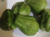 Labu Siam Kukus sambel Bawang