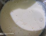 A picture of step 4 of Fruit custard.