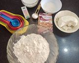 A picture of step 2 of Coconut French loaf.