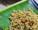 A picture of step 6 of Karuveppilai Sadam Recipe | Curry leaves rice recipe.