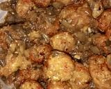 A picture of step 5 of Veg manchurian.
