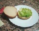 Foto do passo 3 de Hambúrguer no pão