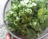 A picture of step 2 of Saibhaji..(Sindhi Style) Palak ki Sabji.