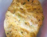 A picture of step 2 of Doodhi stuff paratha.