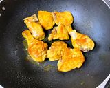 A picture of step 2 of Tomato Chicken (lunch special).