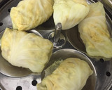 சிக்கன் எக் கேபேஜ் ரோல் ரெசிபி ஸ்டேப் 6 புகைப்படம்