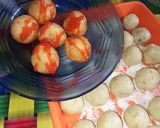 Foto langkah ke 8 dari resep Bola Bola Ubi Kayu Isi Ayam.