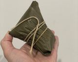 A picture of step 6 of Zong zi.