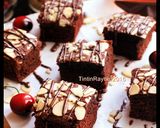 Foto langkah ke 9 dari resep BROWNIES COKLAT Panggang Klasik no Mixer untuk adik tersayang :).