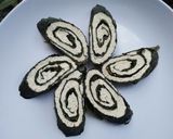 Foto langkah ke 10 dari resep Rollade Tahu Daun Singkong.