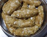 A picture of step 4 of Cabbage muthiya.