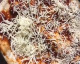 A picture of step 3 of Easy fast 3 minute pizza.
