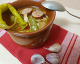 Foto del paso 7 de la receta: Ciorba ardeleneasca de fasole verde (guiso de judías verdes)