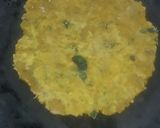 A picture of step 3 of Drumstick Leaves Thepla.