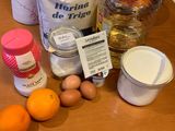 Bizcocho en Thermomix de 🍊 naranja y plátano 🍌
